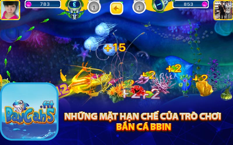 Những mặt hạn chế của trò chơi Bắn cá Bbin